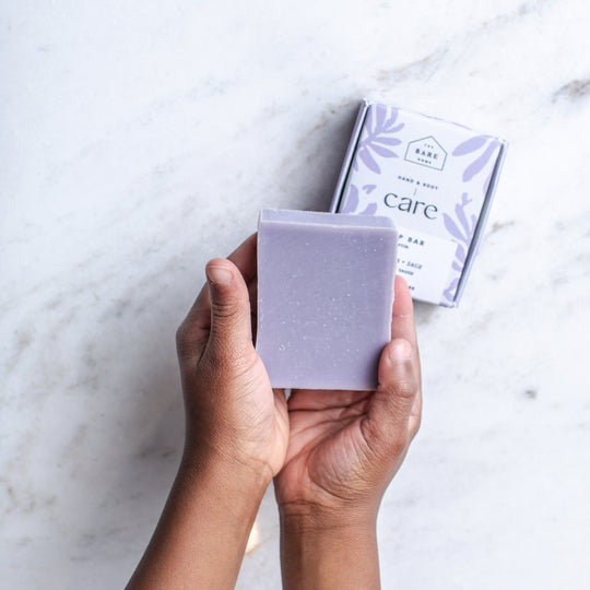 Care Hand & Body Bar Soap | Lavender & Sage