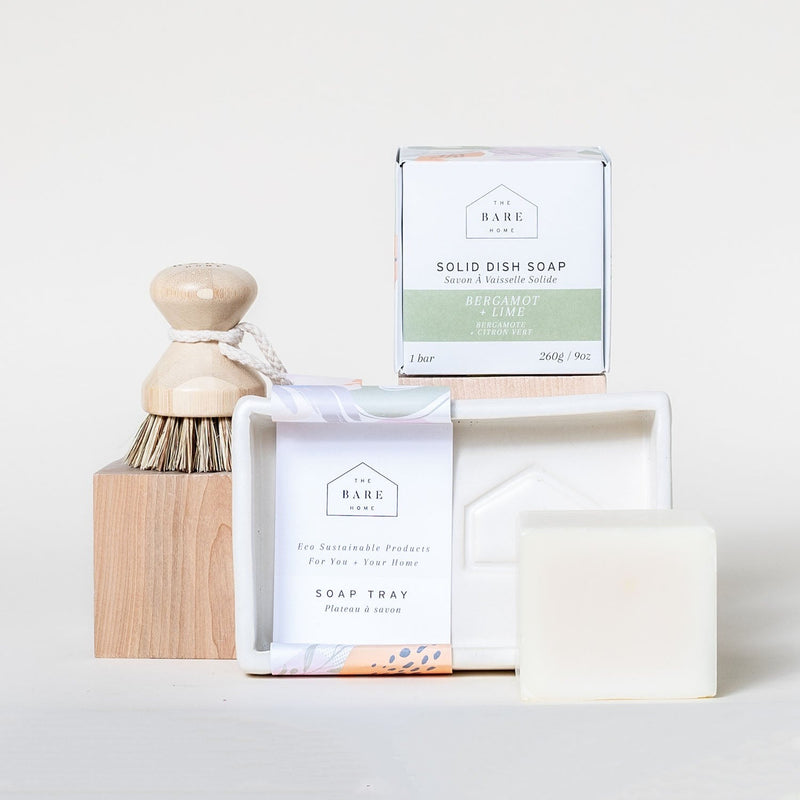 Solid Dish Soap | Bergamot & Lime