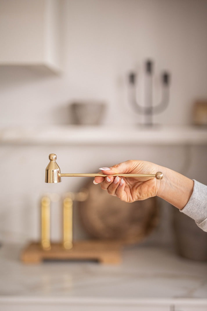 Luxe Candle Snuffer | Gold