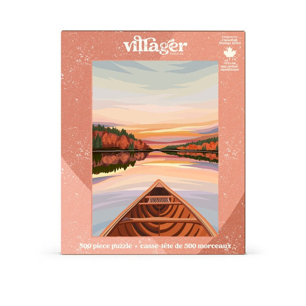 Canoeing at Dawn Puzzle | 500 Piece