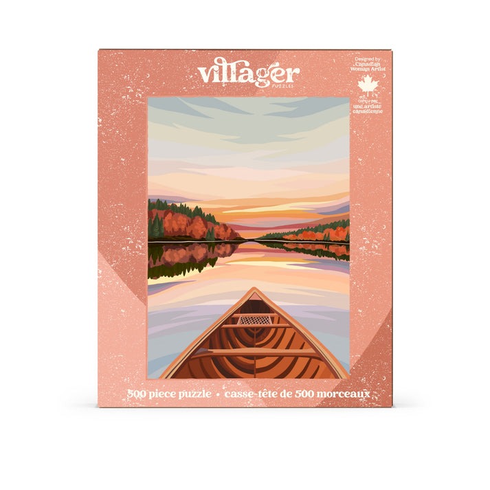 Canoeing at Dawn Puzzle | 500 Piece