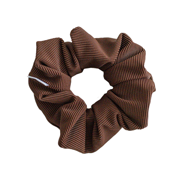 Barbays Scrunchie | Chocolate Tricot