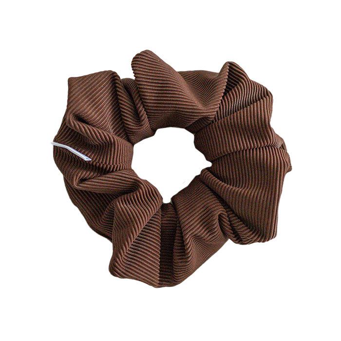 Barbays Scrunchie | Chocolate Tricot