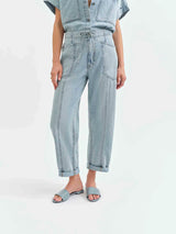 Villa Drawstring Barrel Leg Pant | Wild Card
