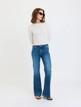 The Heartbreaker Mid Rise Flare | Dusk