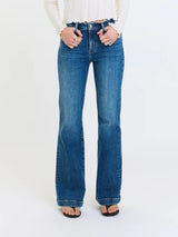 The Heartbreaker Mid Rise Flare | Dusk