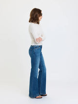 The Heartbreaker Mid Rise Flare | Dusk