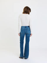 The Heartbreaker Mid Rise Flare | Dusk