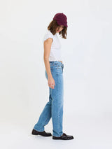 Rebel Mid Rise Slim Straight | On Repeat