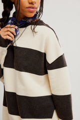 Classic Stripe Crew Wide | Black Combo