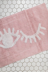 Winking Eye Tufted Bathmat