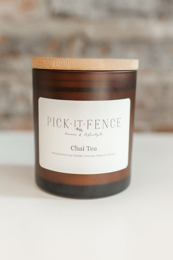 Chai Tea 10oz Soy Candle