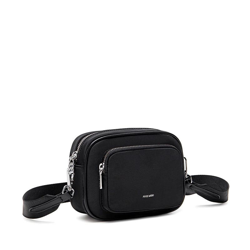 Daisy Crossbody | Black Nylon