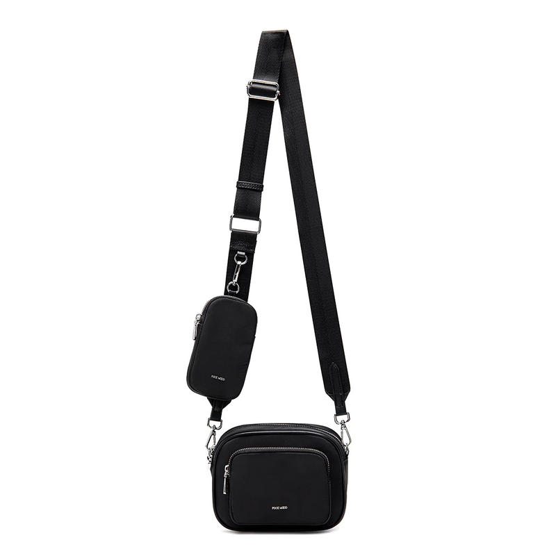 Daisy Crossbody | Black Nylon