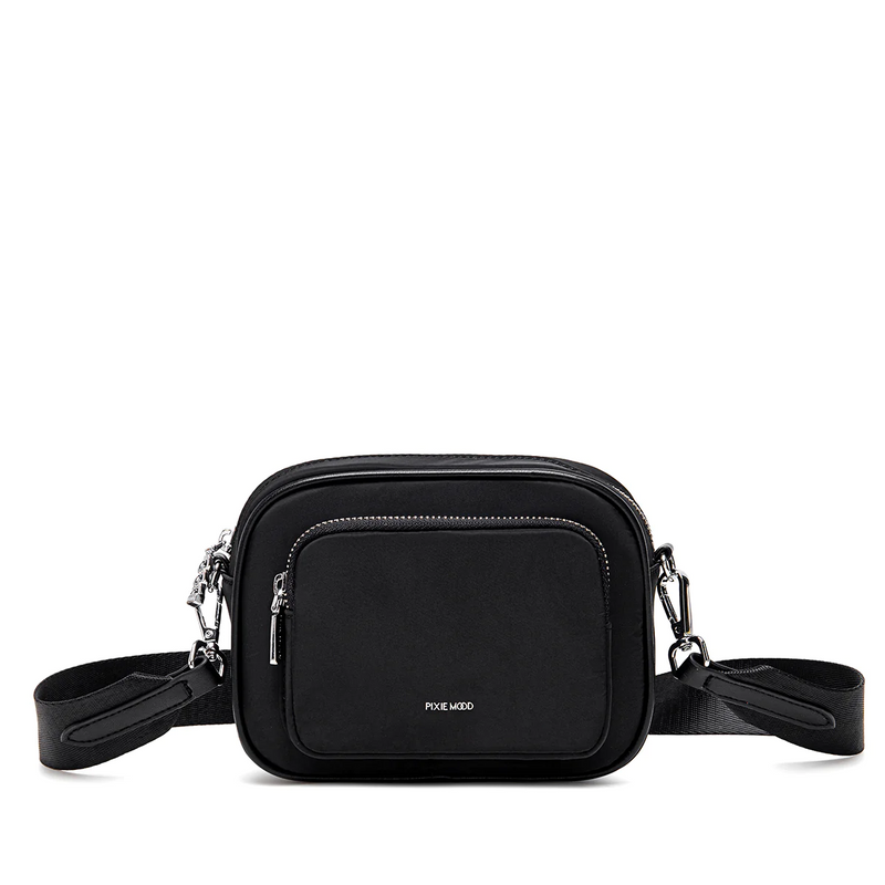 Daisy Crossbody | Black Nylon