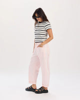 Villa Drawstring Barrel Leg Pant | Petal