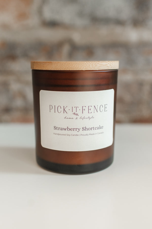 Strawberry Shortcake 10oz Soy Candle