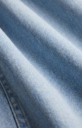 The Show Off High Rise Bowed Denim | Indigo Bloom