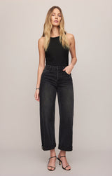 The Show Off High Rise Bowed Denim | Nocturne