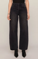 The Show Off High Rise Bowed Denim | Nocturne