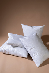 Pinstripe Linen Cushion 16x24 | Natural