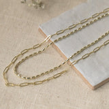 Double Take Necklace | Gold