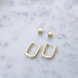 Square Duet Set | Gold
