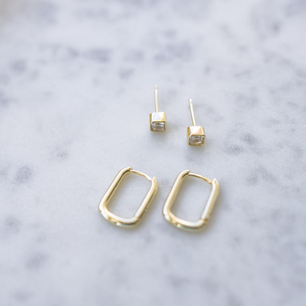 Square Duet Set | Gold