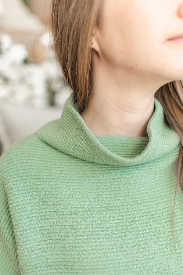 Nancy Ottoman Sweater | Smoke Green