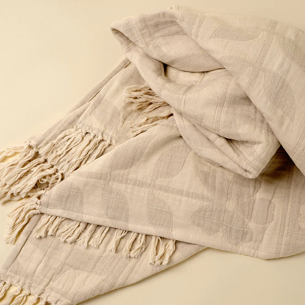 Indaba Daisy Days Throw | Light Grey – Pick-it-Fence Pembroke