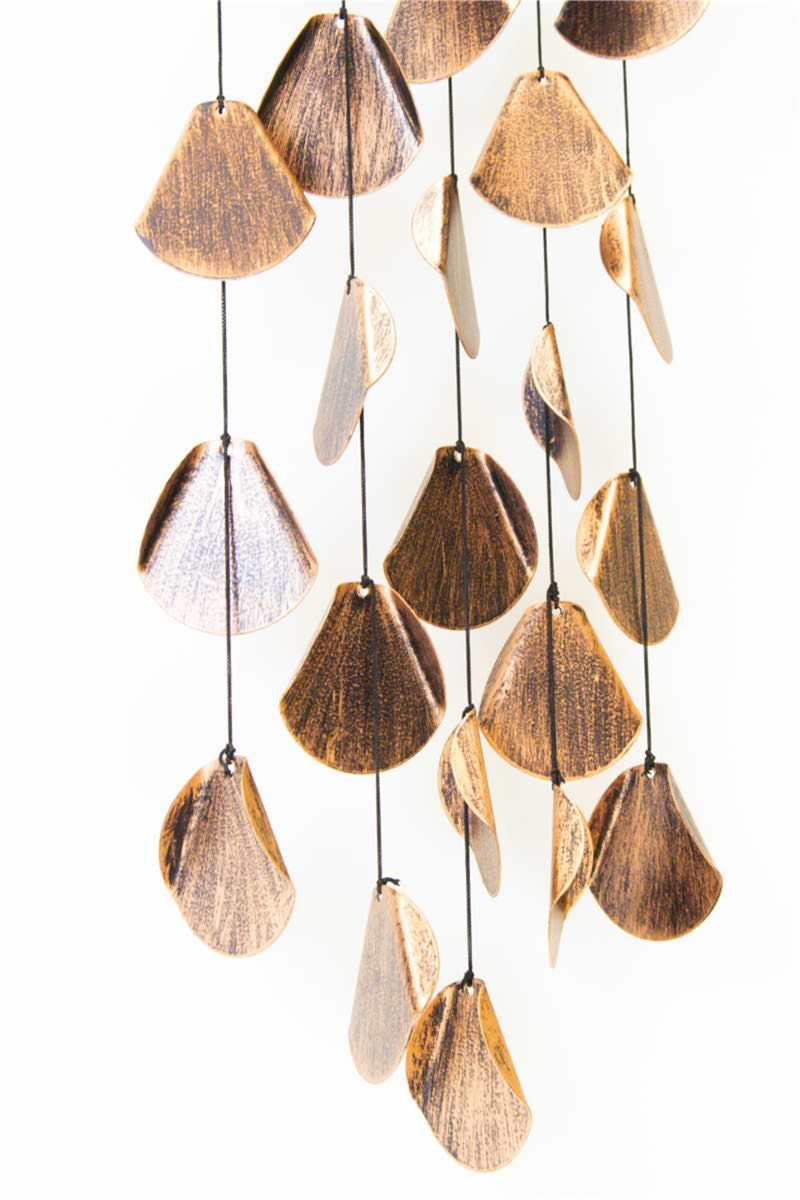 Metal Shell Windchime | Brown