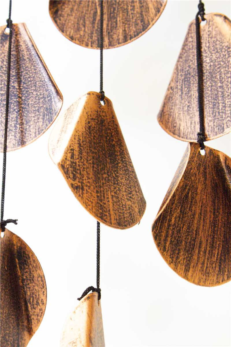 Metal Shell Windchime | Brown