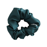 Barbays Scrunchie | Emerald Satin