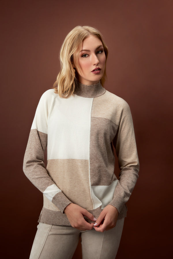 Alexandra Sweater | Latte - FINAL SALE
