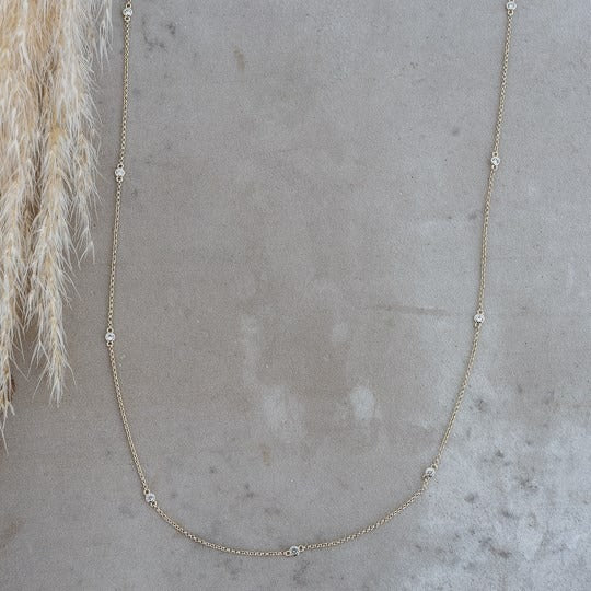 Evelyn Necklace | Gold