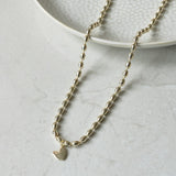Ever Heart Necklace | Gold