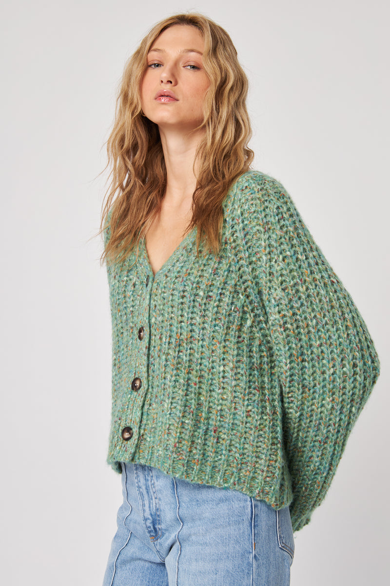 Hawkins Cardigan | Sage Embers