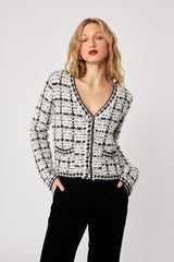 Lonnie Cardigan | Vanilla Tweed