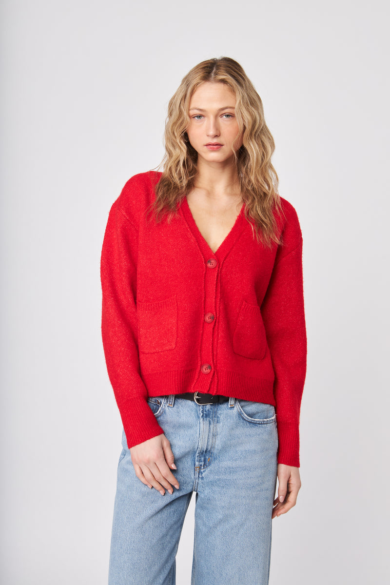 Braxton Cardigan | Rouge