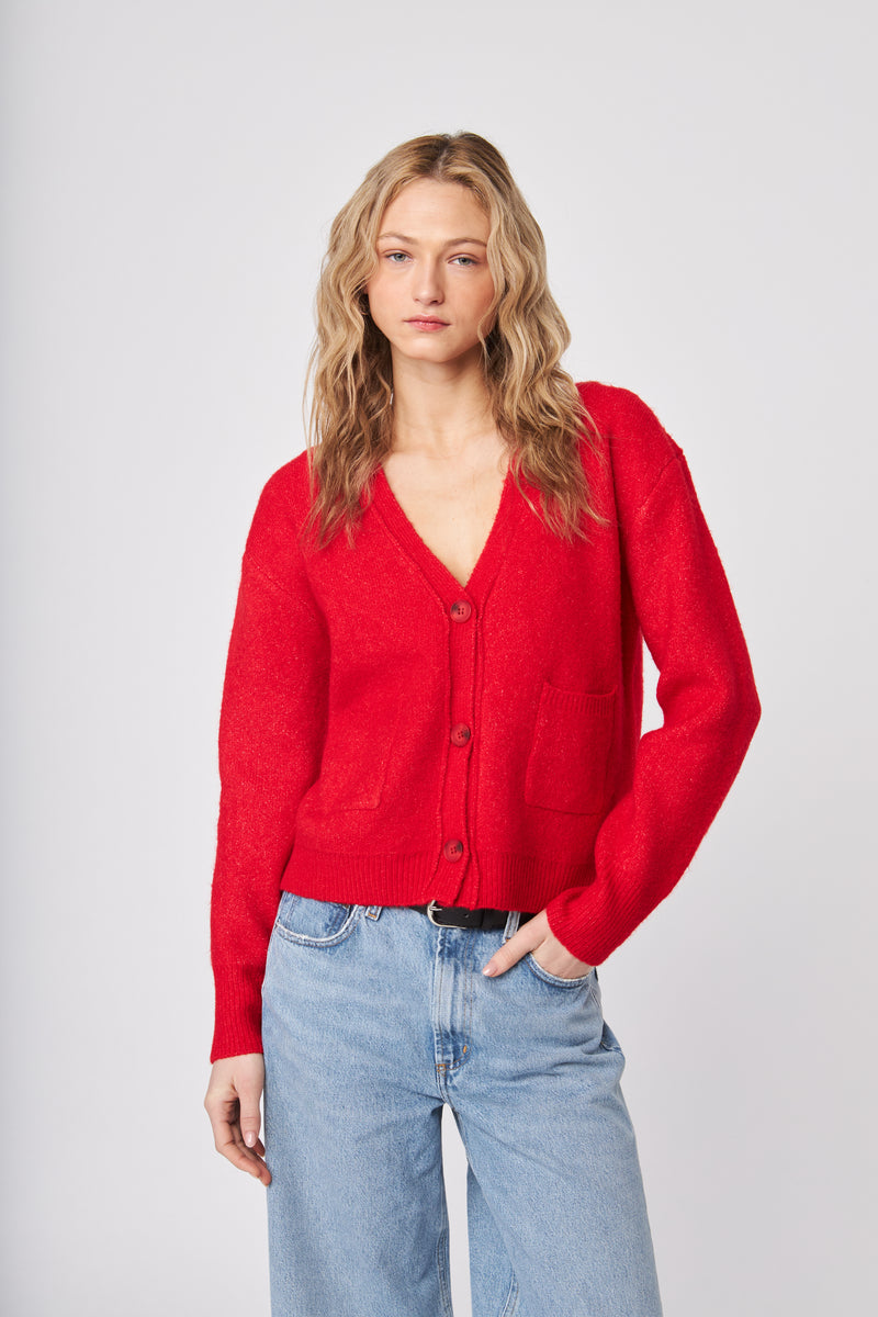Braxton Cardigan | Rouge