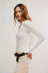 Neria Top | Clean Ivory