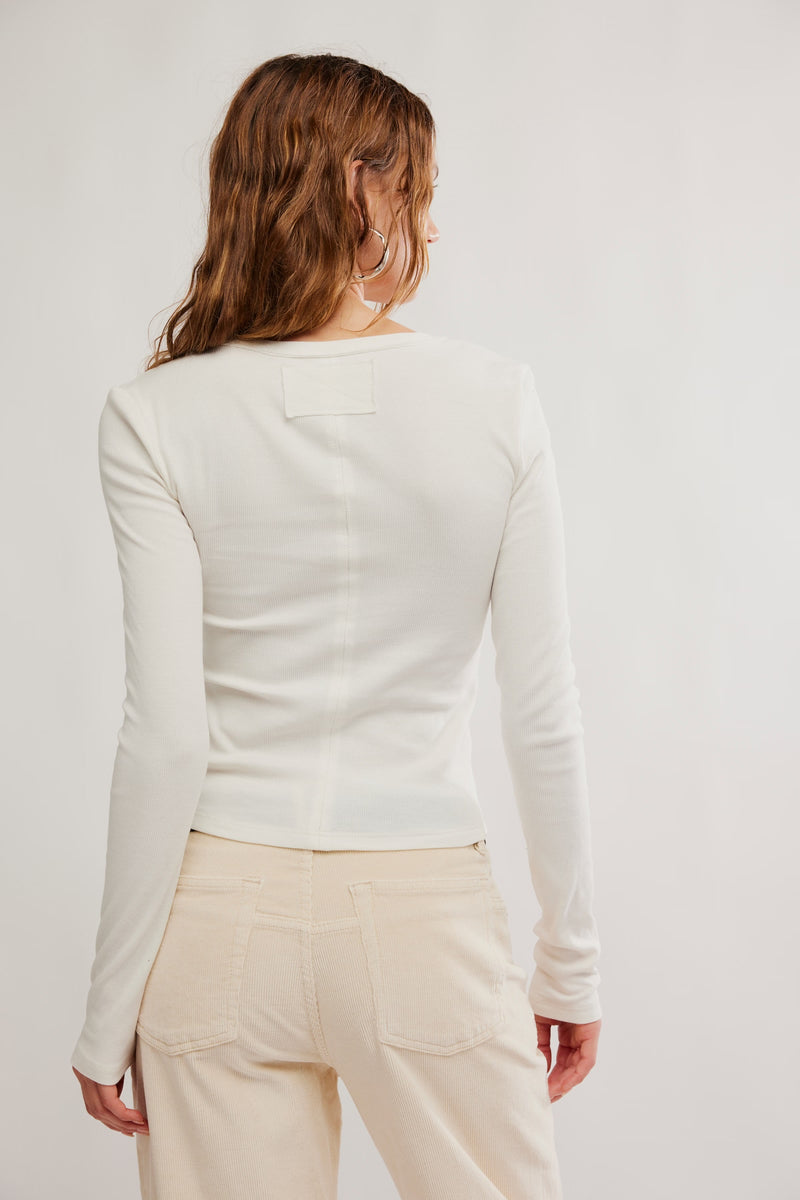 Neria Top | Clean Ivory