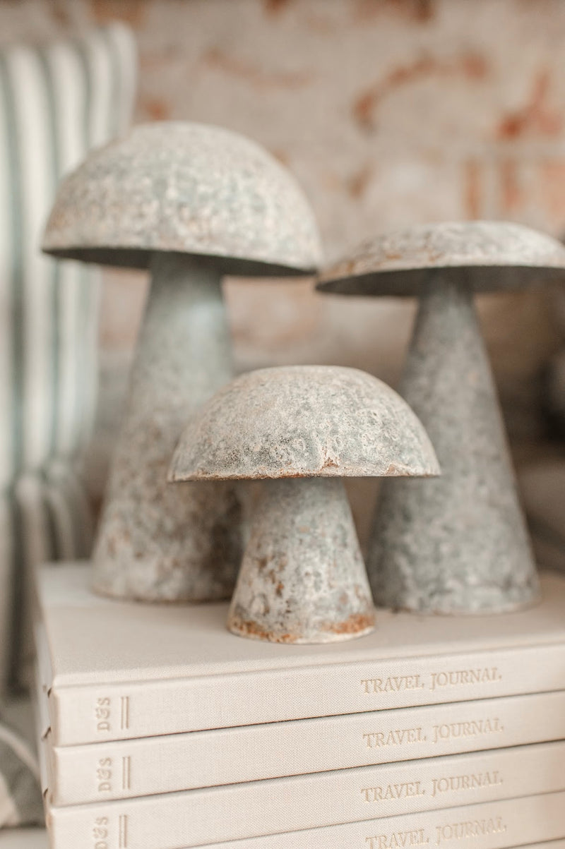 Antique Iron Mushroom | Large