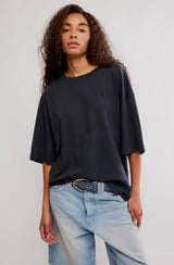 Perfect Oversized Tee | Black - FINAL SALE
