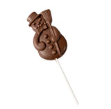 Snowman Milk Chocolate Lollipop