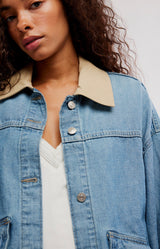 Lemon Denim Jacket | Berry Blues