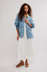 Lemon Denim Jacket | Berry Blues