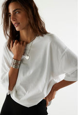 Perfect Oversized Tee | White