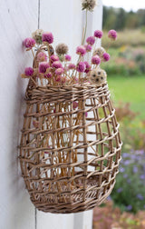 Open Weave Wall Hanging Basket
