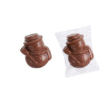 Caramel Filled Milk Chocolate Snowmen
